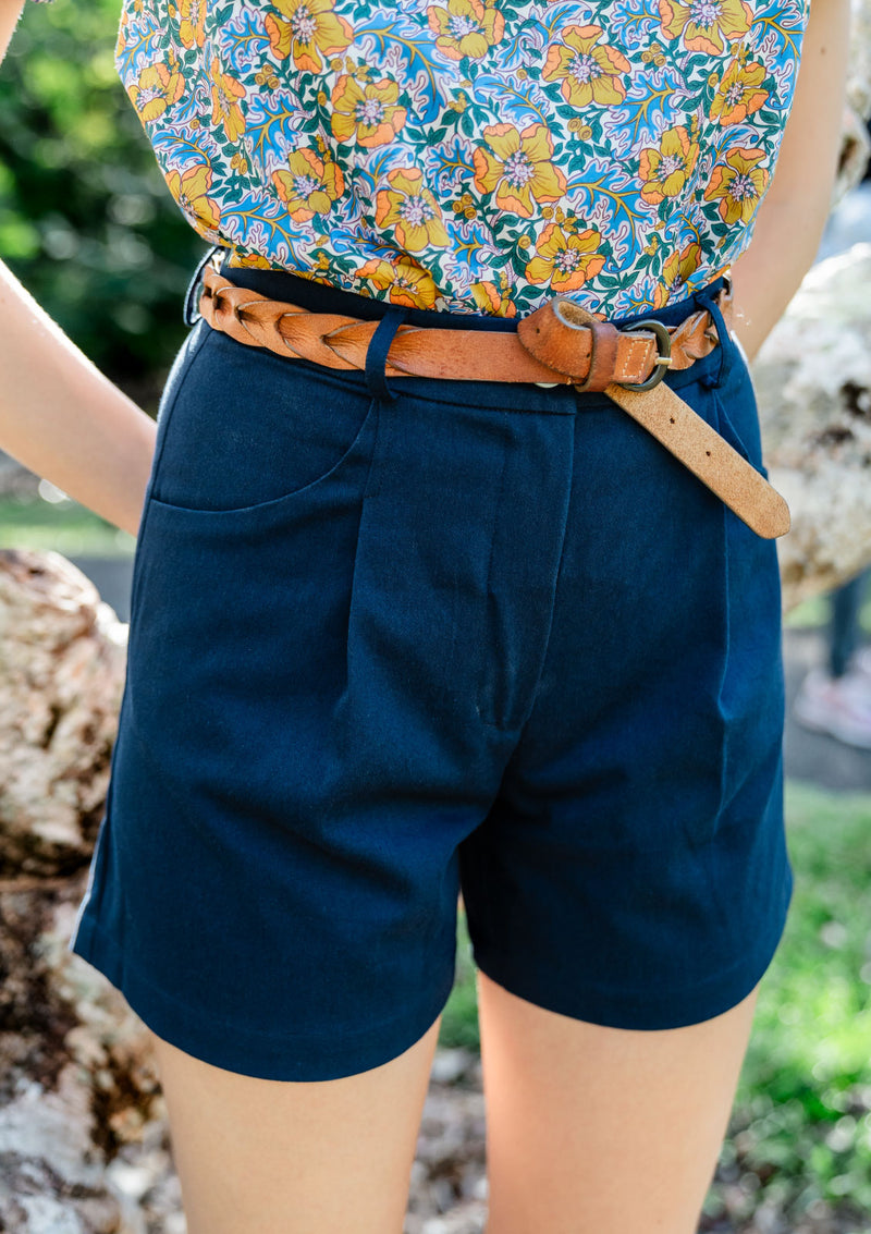 Jamie Indigo Shorts