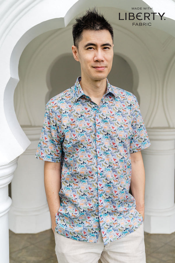 Lennon Hello Zoo Teal Shirt
