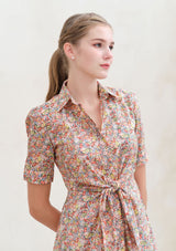 Lauren Kew Blush Shirt Dress