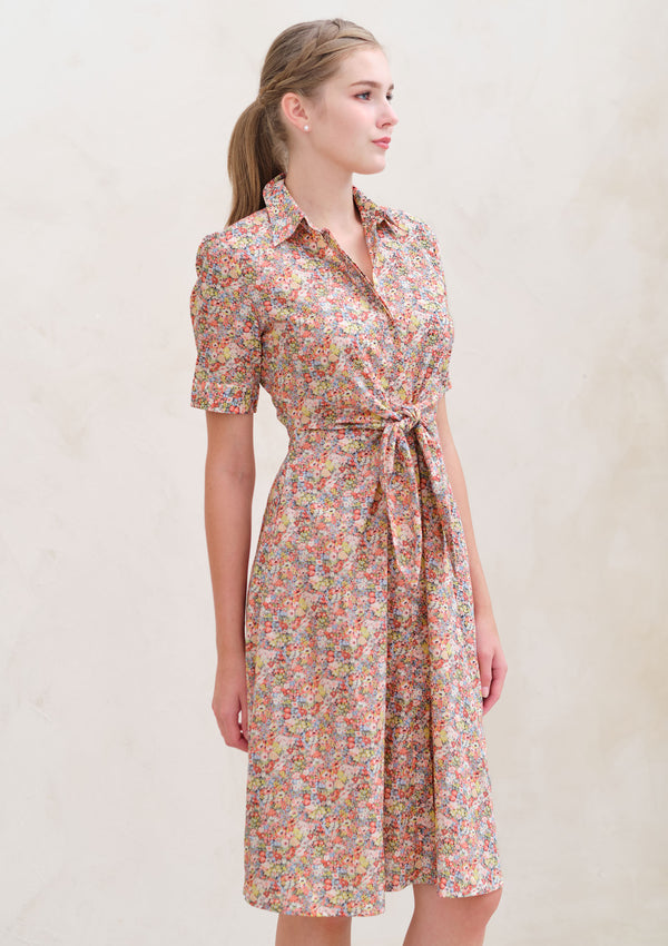 Lauren Kew Blush Shirt Dress