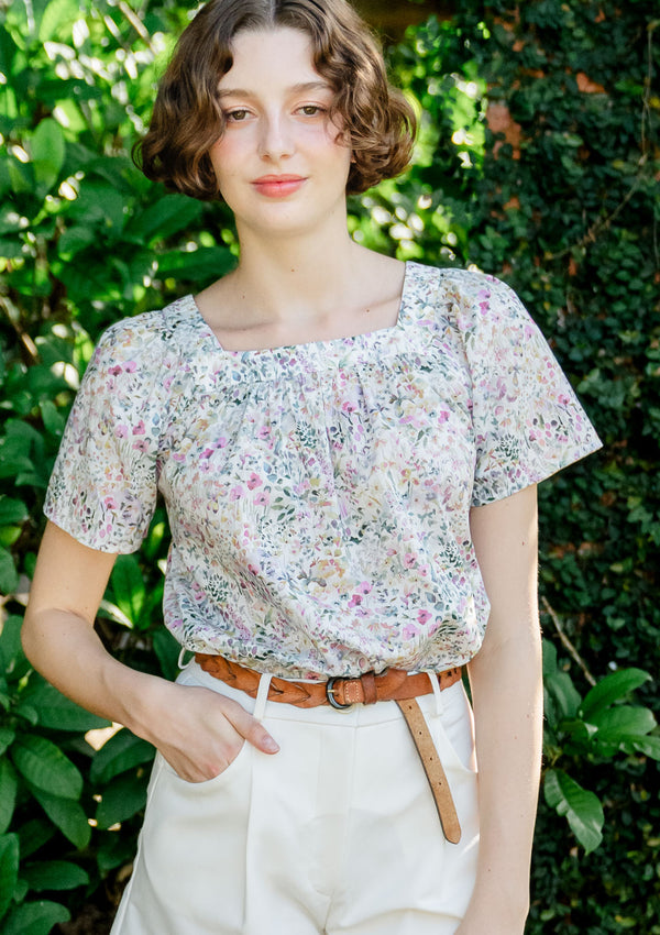 Marissa Olivia Lilac Blouse