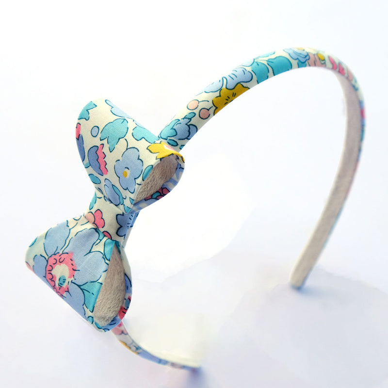 Minnie Betsy Periwinkle Liberty Hairband