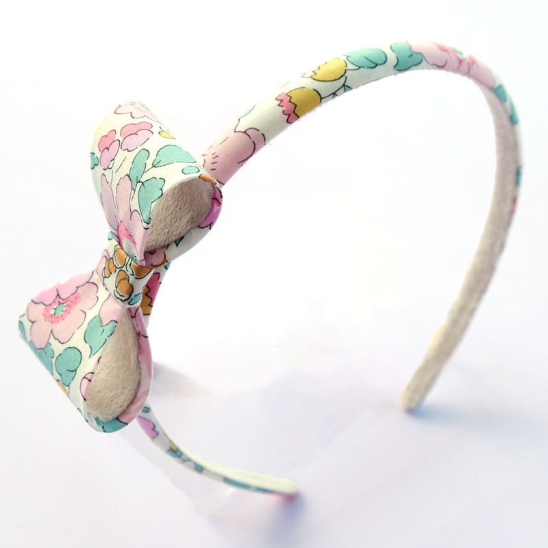 Minnie Betsy Raspberry Liberty Hairband