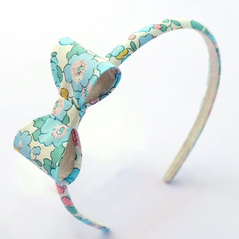 Minnie Betsy Turquoise Liberty Hairband