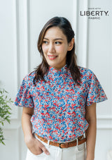 Myra Berry Cheongsam Top