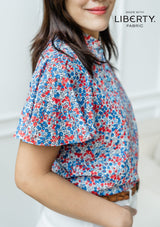 Myra Berry Cheongsam Top