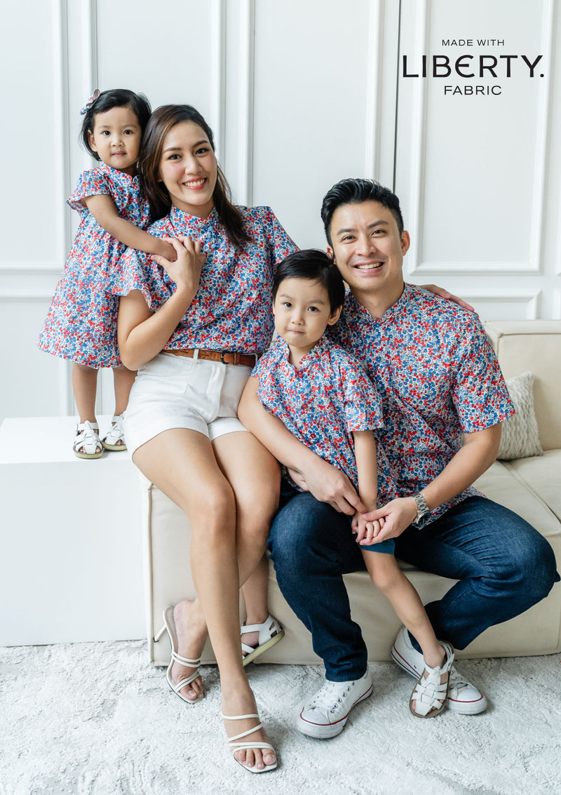 Myra Berry Cheongsam Top