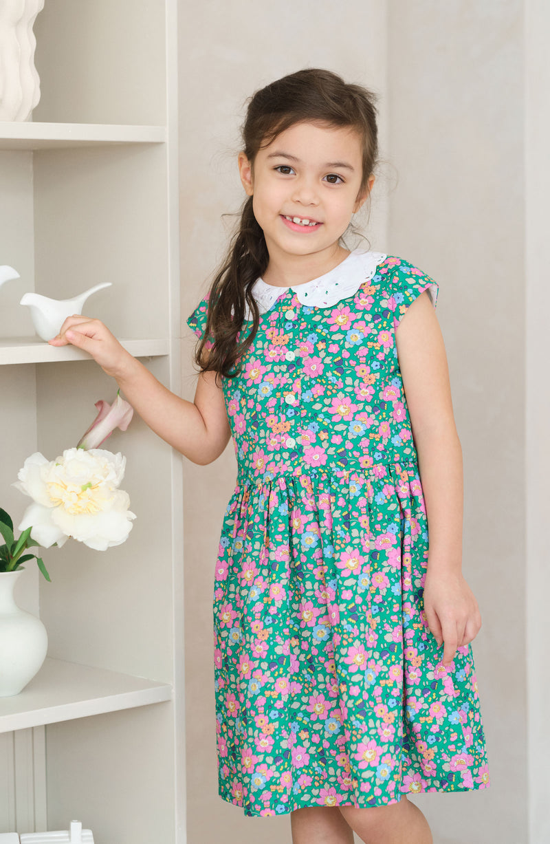 Matilda Betsy Emerald Dress