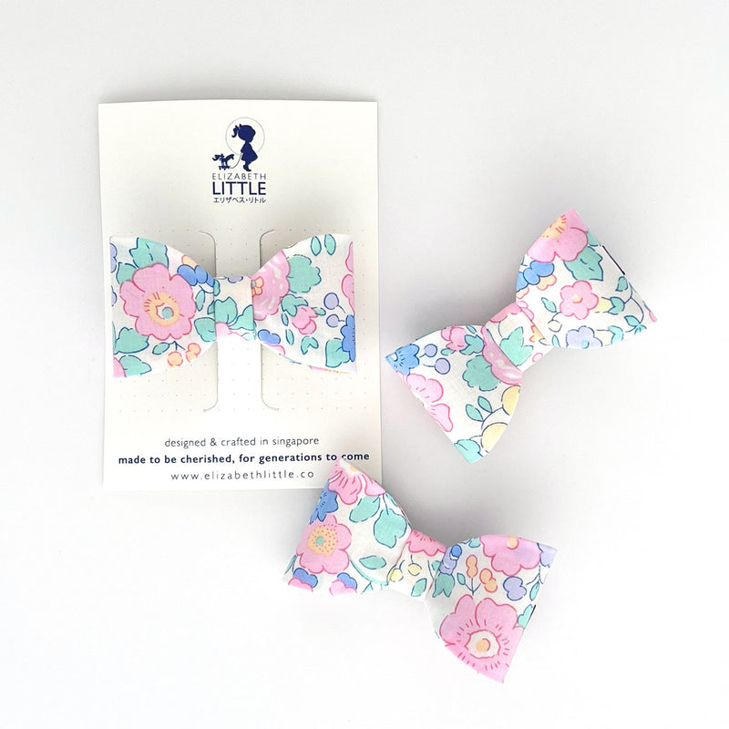 Minnie Betsy Sugar Plum Bow Clip