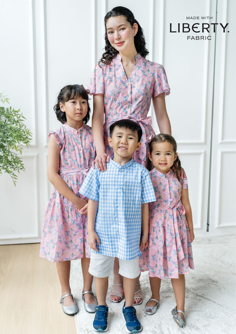 Nobu Gingham Blue Shirt (Made to Order)