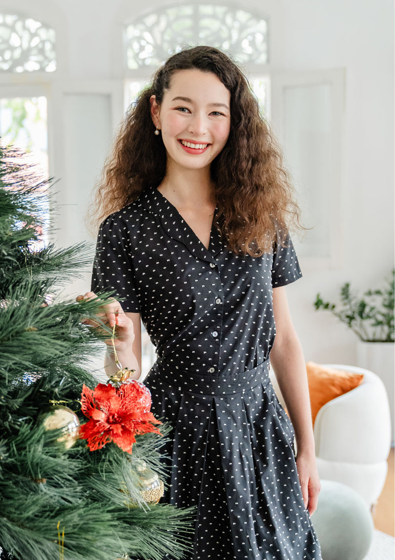 Penny Midnight Dots Blouse