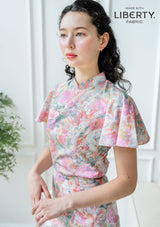 Taylor Flamboyance Blush Cheongsam Top