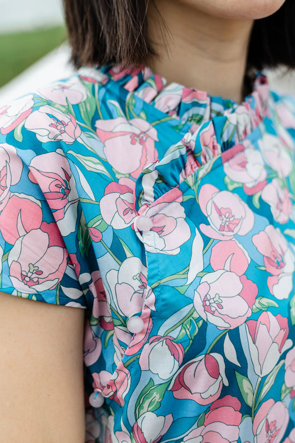 Caroline Tudor Blooms Top