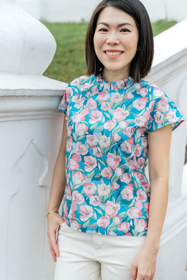 Caroline Tudor Blooms Top