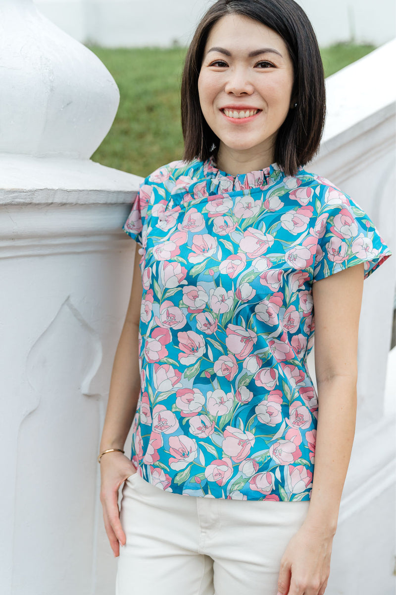 Caroline Tudor Blooms Top