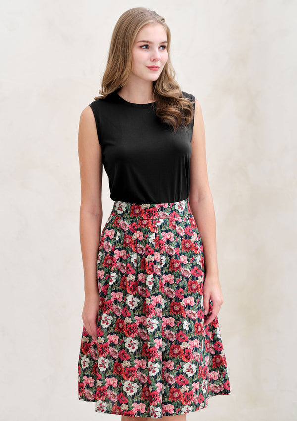 Yumi Poppy Skirt