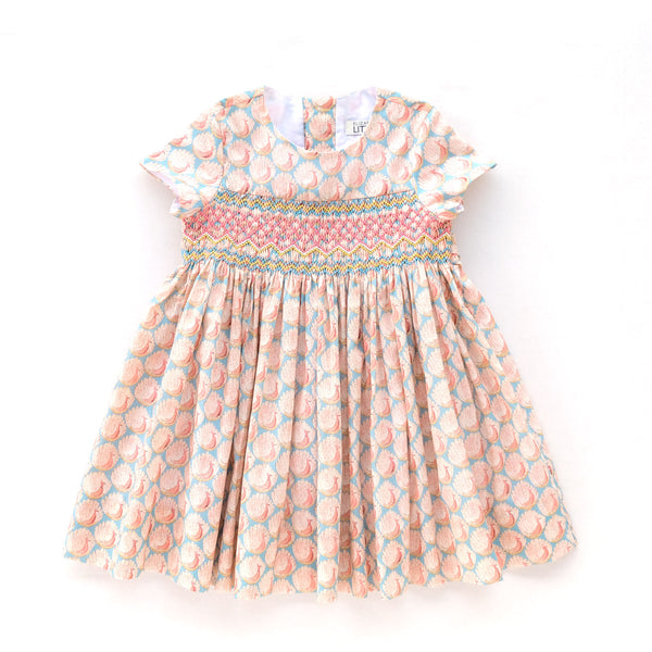 Alexandra Pavonine Heirloom Smocked Dress - Special Print