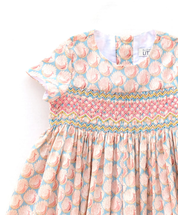 Alexandra Pavonine Heirloom Smocked Dress - Special Print