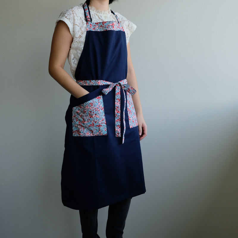 Gift Set - Personalised Adult and Child Twinning Aprons - Berry Joy