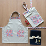 Gift Set - Personalised Adult and Child Twinning Aprons - Betsy Hope