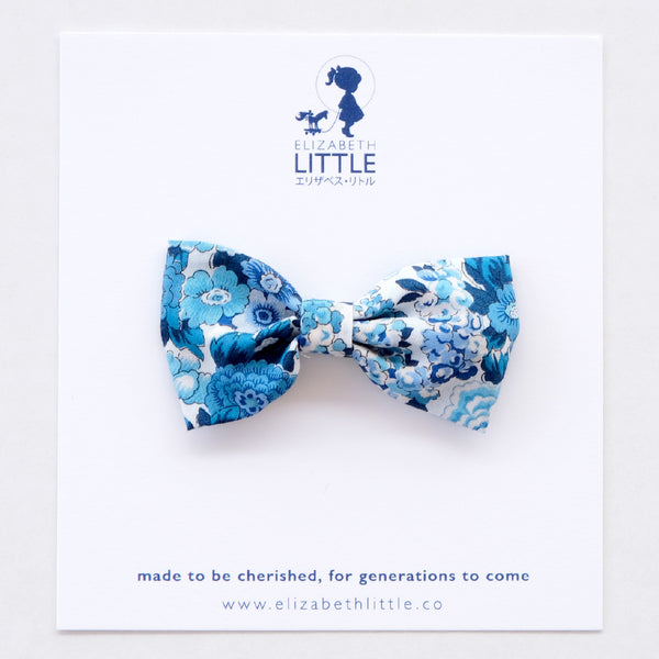 Elise Blue Miki Bow Hairclip