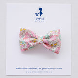 Betsy Ann Pink Miki Bow Hairclip