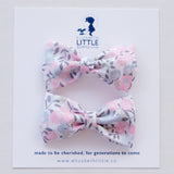 Berry Morganite Miki Bow Hairclip - Limited Edition