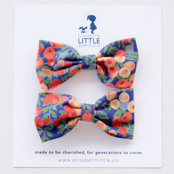 Berry Christmas Miki Bow Hairclip - Limited Edition