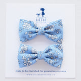 Amelia Blue Miki Bow Hairclip