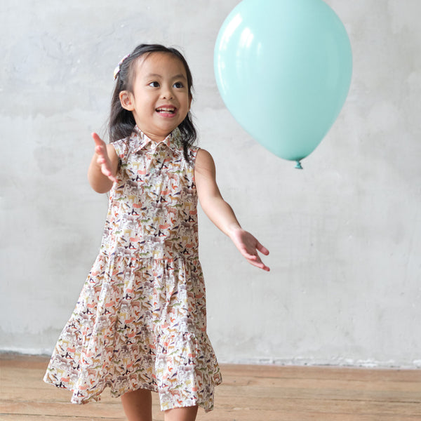 Thea Hello Zoo Mini Shirt Dress