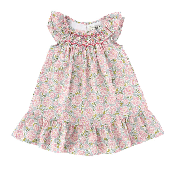 Elodie Azalea Heirloom Smocked Dress