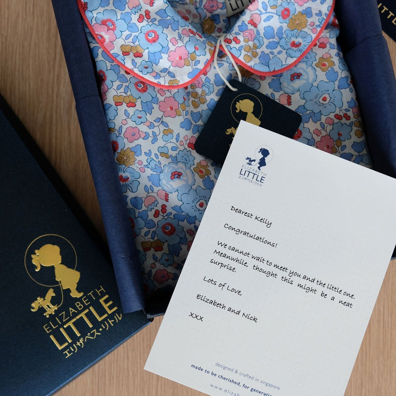 Gift Set - Personalised Adult Apron + Beeswax - Betsy Sapphire