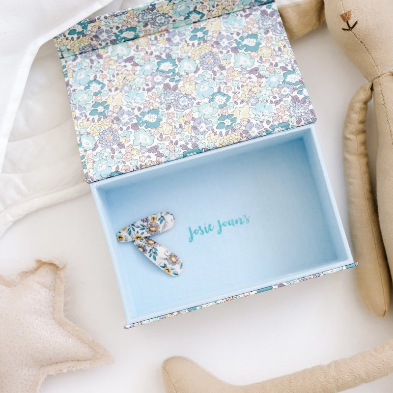 Keepsake Box with Hairclips Gift Set - Suzanne