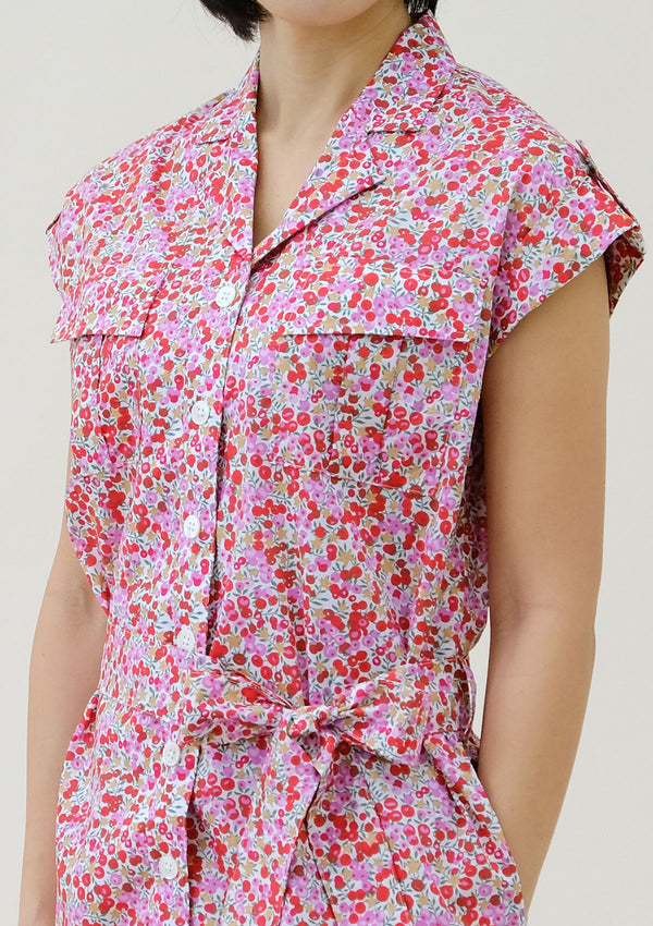 Giselle Berry Star Shirt Dress