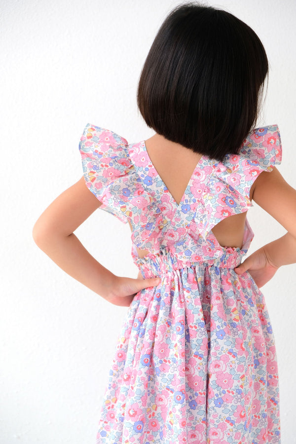 Hana Betsy Macaron Dress - Exclusive Print