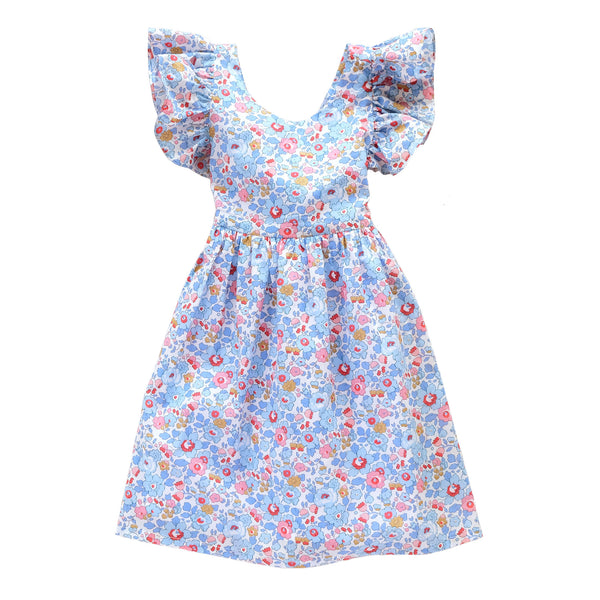 Hana Betsy Sapphire Dress - Exclusive Print