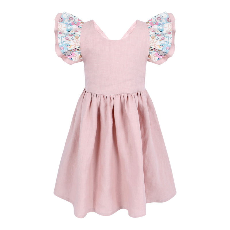 Hana Blush Bellissima Linen Dress