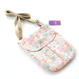 Gift Set - Mini Messenger Bag with Bow Clips - Betsy Pink