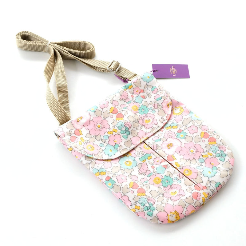 Gift Set - Mini Messenger Bag with Bow Clips - Betsy Pink