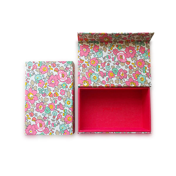 Keepsake Box with Hairclips Gift Set - Poppy