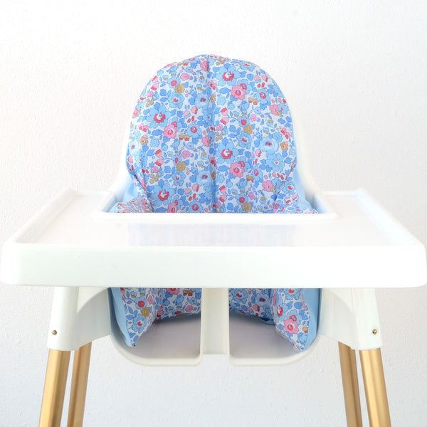 Jamie Cushion Cover + Bib - Betsy Sapphire (Sale)